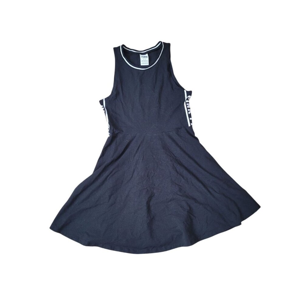 Victoria's Secret PINK Women's Pleated‎ Skater A-line Dress Tenniscore Size S